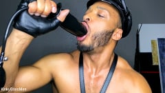 Dillon Diaz - Dillon Diaz: Uses Leather Gloves to Stretch His Hole and Milk His Cock | Picture (14)