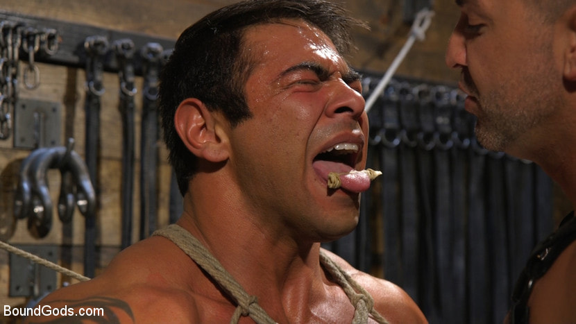 Bodybuilder Draven Navarro Takes Pain, Extreme CBT, and Gets Fucked