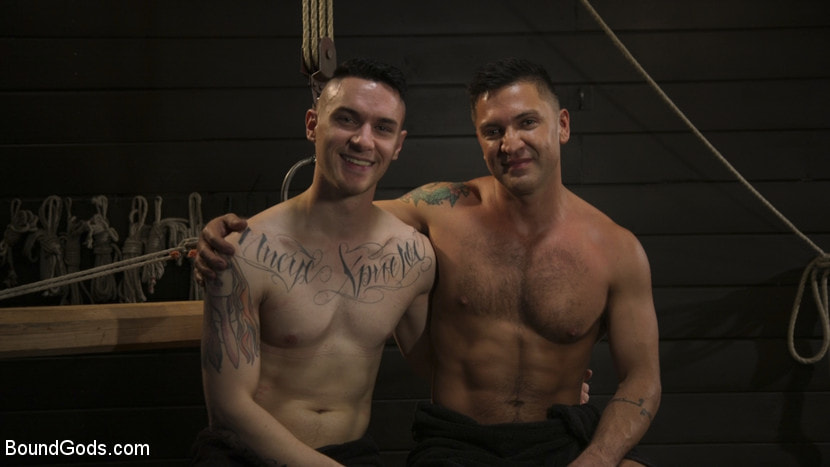 Pretty boy Zak Bishop gets trained by Master Pacifico