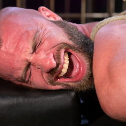 Donnie Argento Tied Up and Edged in Rope Bondage
