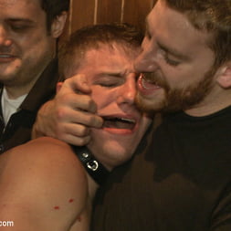 Wax and Gang Bang a Muscled Stud with a Fat Cock