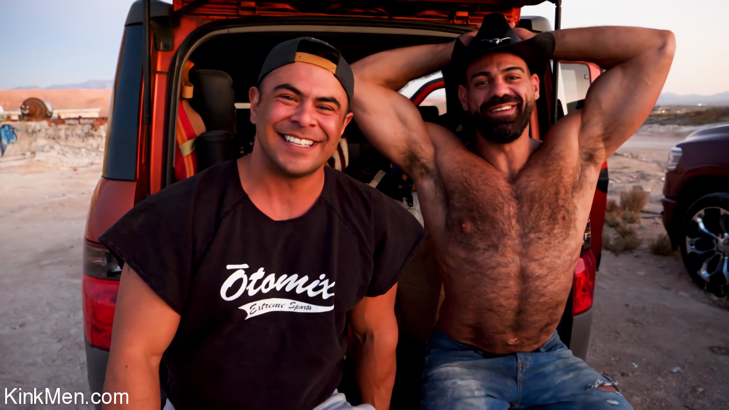 Desert Captive: Ricky Larkin Fucks Draven Navarro Raw