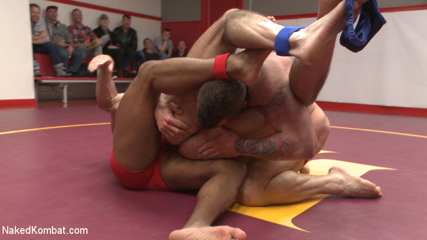 Muscle on Muscle: Live Tag Team Oil Match Between 4 Ripped Hunks!