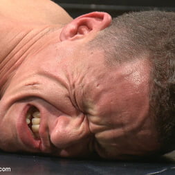 Top Cock: Loser takes a hard machine fucking up his ass!