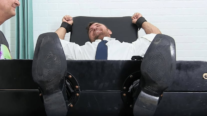 Jack Andy's First Tickling Experience