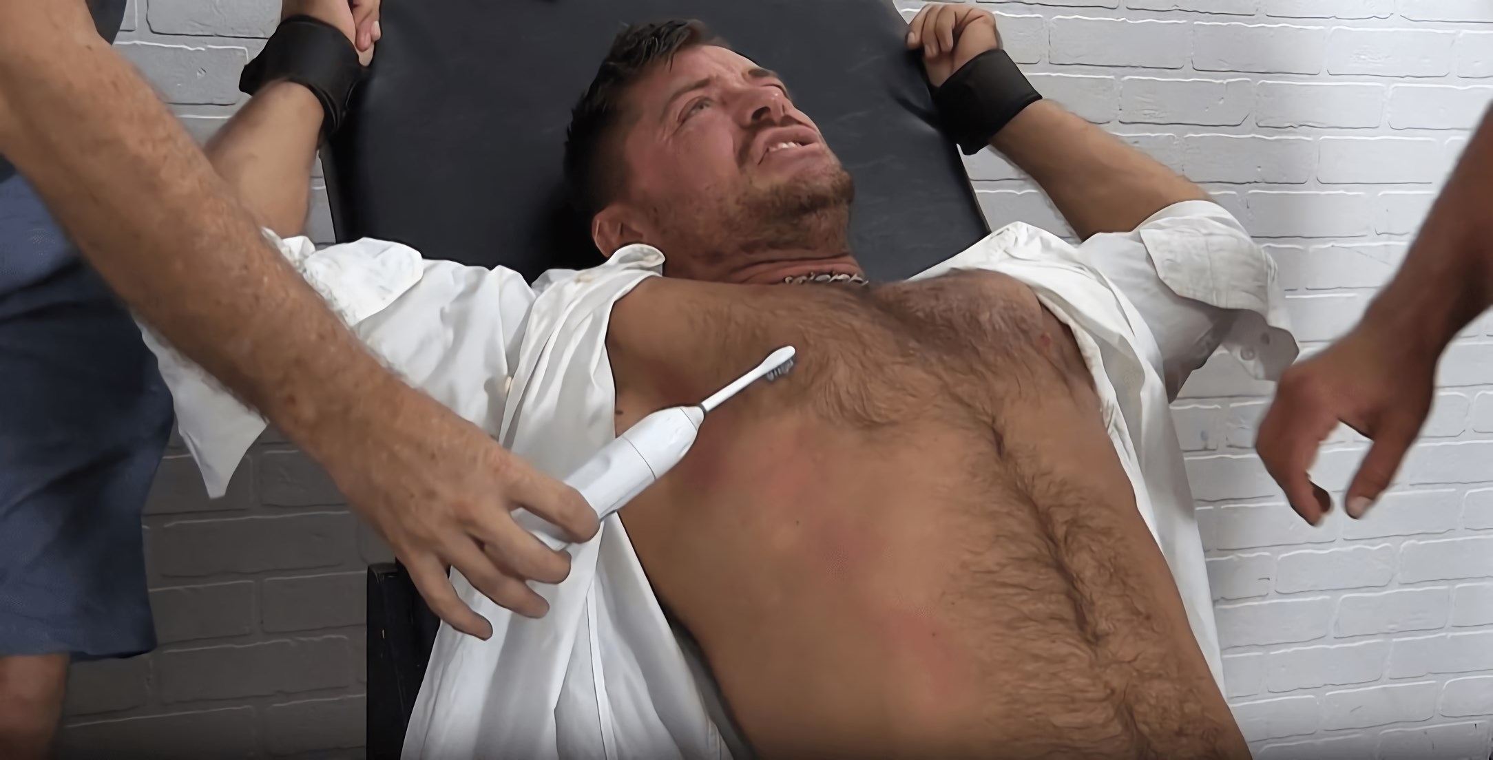 Jack Andy's First Tickling Experience
