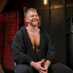 Hairy Ginger Beefcake Jack Vidra Bound, Edged, and Fucked!