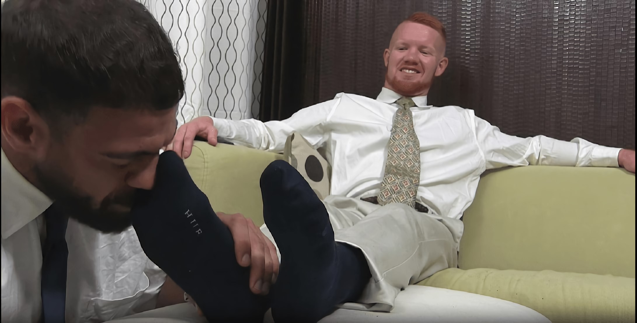 New Boss Ricky's Feet Worshiped