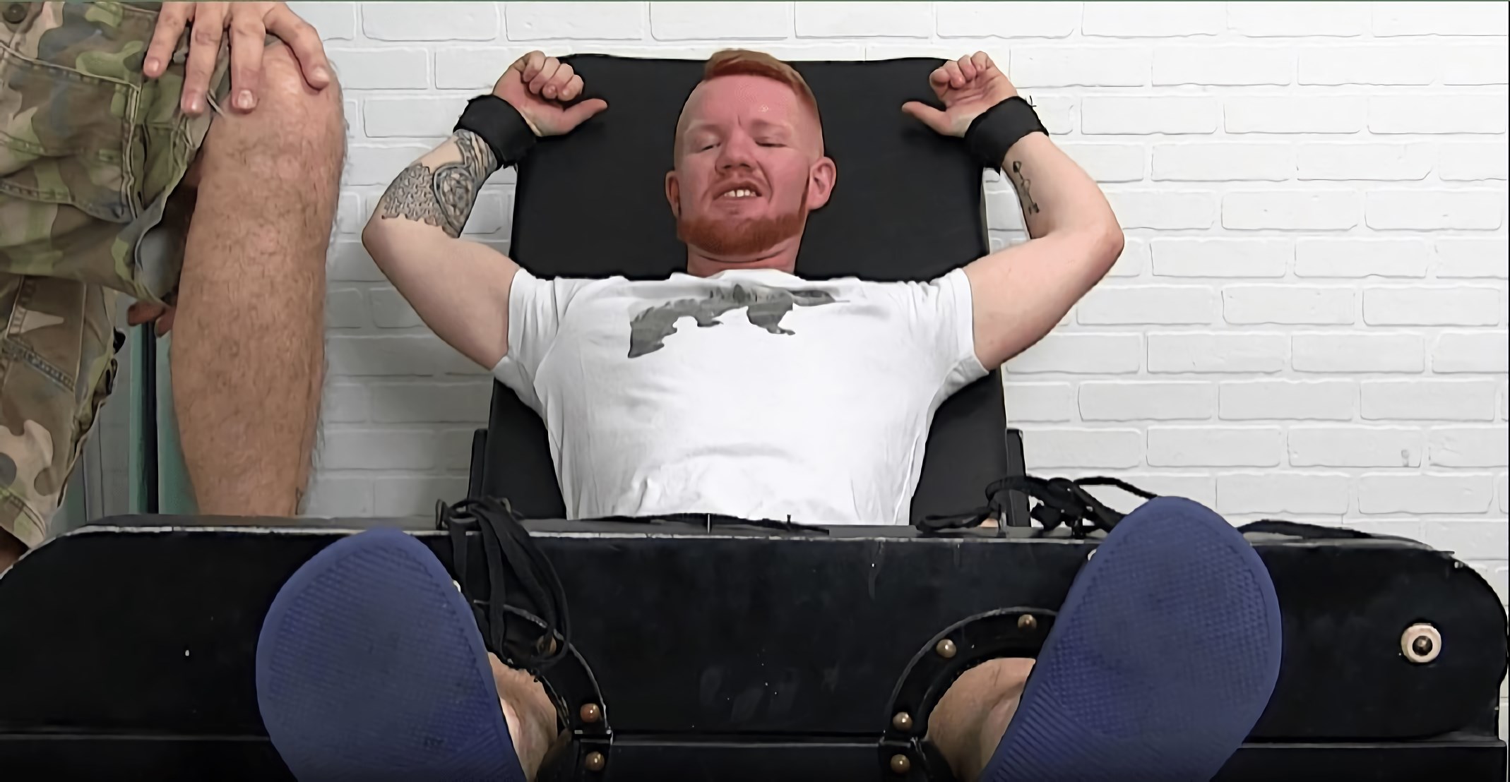 Ultra-Ticklish Muscle Ginger Jackson