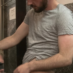 Ripped, hung stud gets used and abused in a clothing store