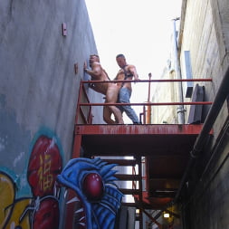 Muscle Stud is Shackled and Flogged in the Streets for SF Pride Weekend