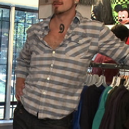 Fresh Southern meat gets used in a clothing store
