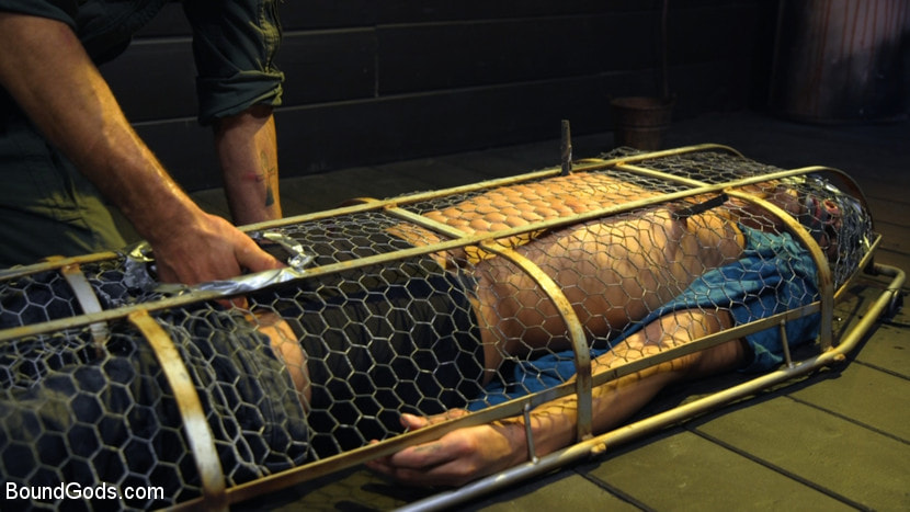Caged: Max Ferro Locks Up And Abuses Joseph Banks
