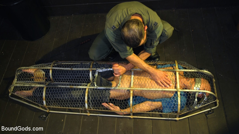 Caged: Max Ferro Locks Up And Abuses Joseph Banks
