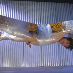 Muscle Twink Josh Hunter Edged in Captivity