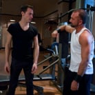 Josh West in 'Bondage Workout'