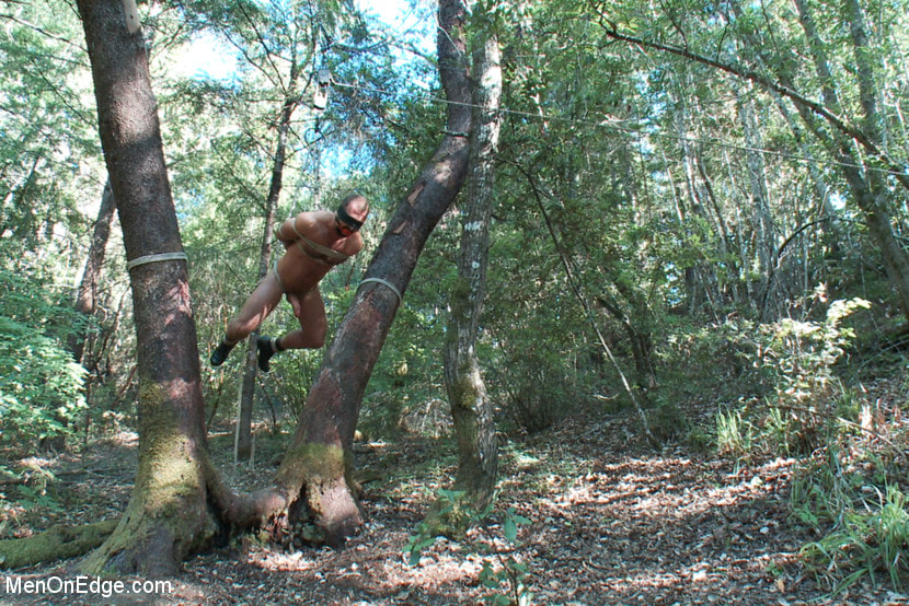 Bound Gods Dom Josh West Gets Edged Deep in the Woods