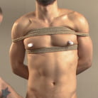 Kyle Kash in 'Begging to cum while tied up at the gym'