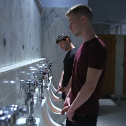 Hot Stud Trapped at the Glory Hole