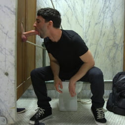 Hot Stud Trapped at the Glory Hole