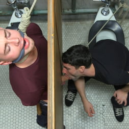 Hot Stud Trapped at the Glory Hole