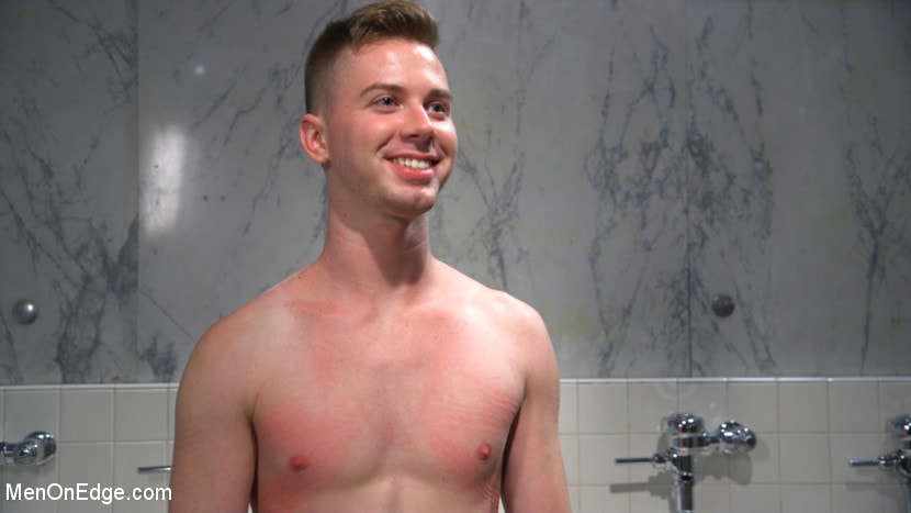 Hot Stud Trapped at the Glory Hole