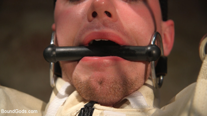 Perverted Butcher torments and abuses his handsome captive