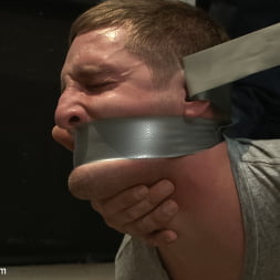A Pervert Electrician and His Bound Hung Stud