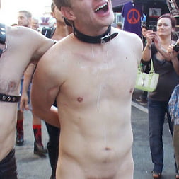 Noah Brooks is dragged through the streets, bound, beaten and pissed o