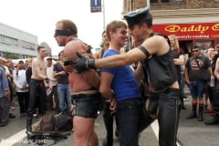 Master Avery - Noah Brooks is dragged through the streets, bound, beaten and pissed o | Picture (1)