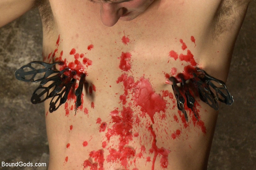 Max Gunnar - 19 year old boy gets his BDSM cherry popped by Spencer Reed | Picture (10)