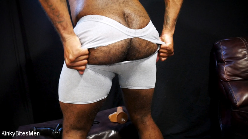Micah Martinez: Hairy Muscle Butt Rides Huge Cocks to Please Daddy