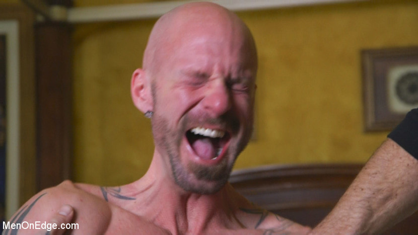 Muscled Hunk Ass Fucked While Begging to Cum