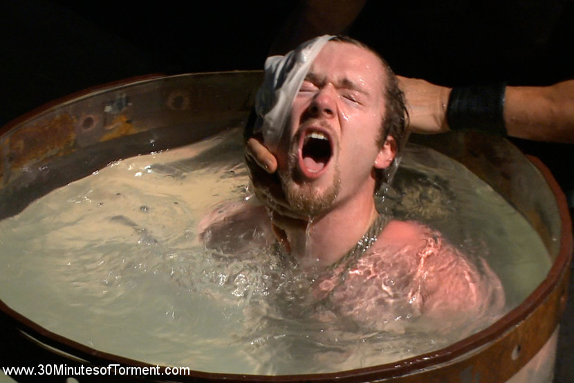 Head Buzzed, Ass Stretched and Water Tormented to The Extreme