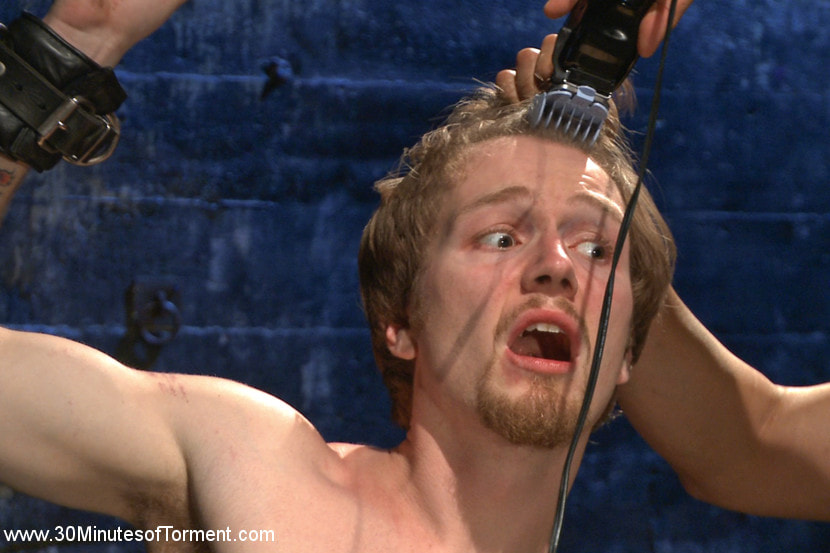 Head Buzzed, Ass Stretched and Water Tormented to The Extreme