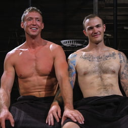 Captive God Pierce Paris, Bound in Rope Bondage and Fucked by Hot Stud