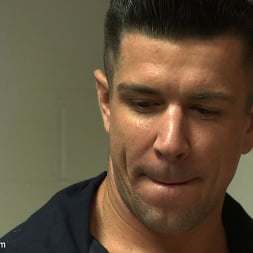 Creepy handyman choke fucks an unwilling student in bondage