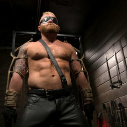 Roped In: Muscle Dom Riley Mitchell Bound and Edged