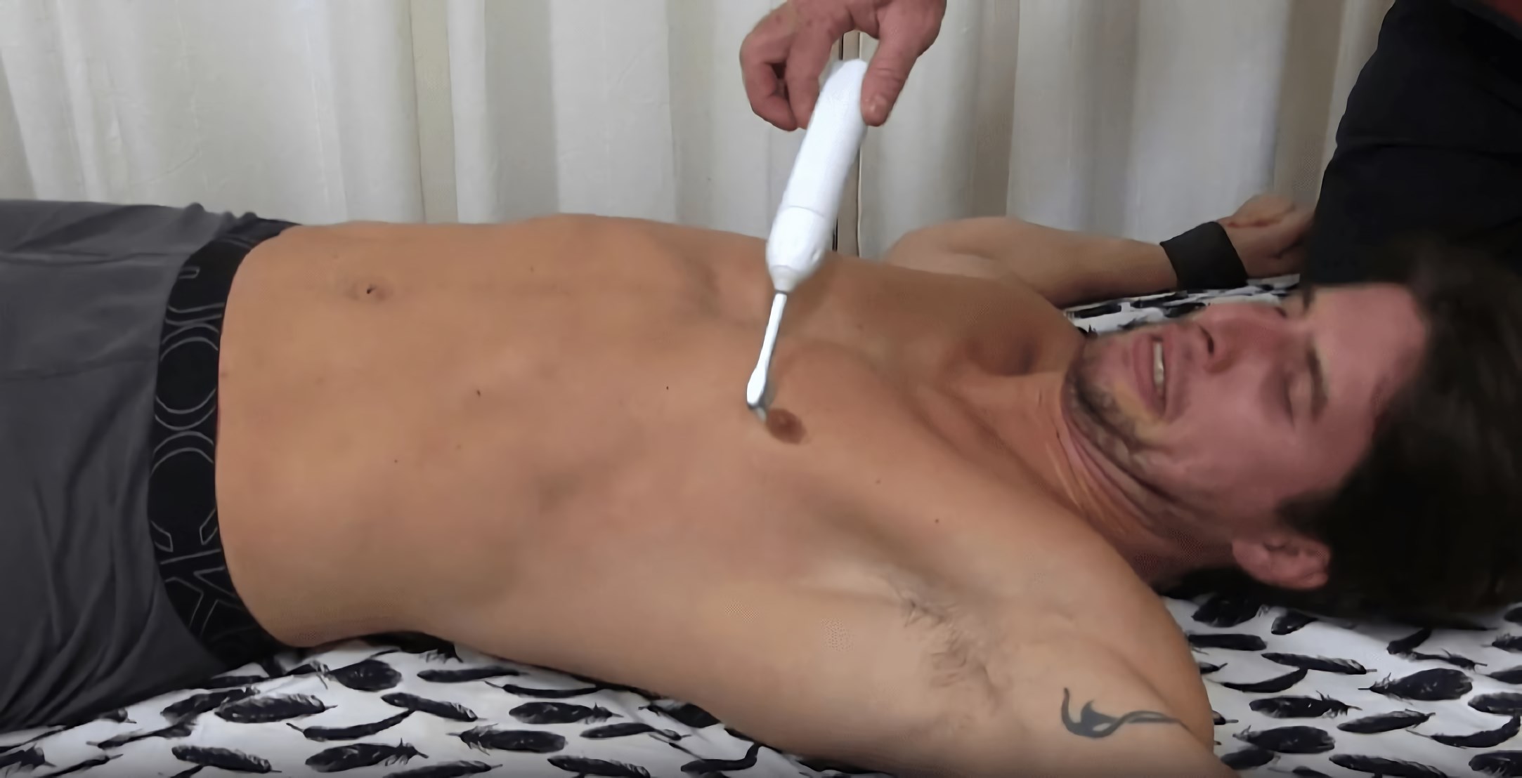 Sergey Tickled To Hysterics