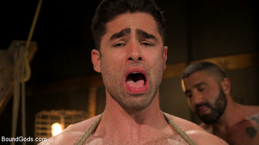 The Captive Boy: Lucas Leon Submits to Sharok