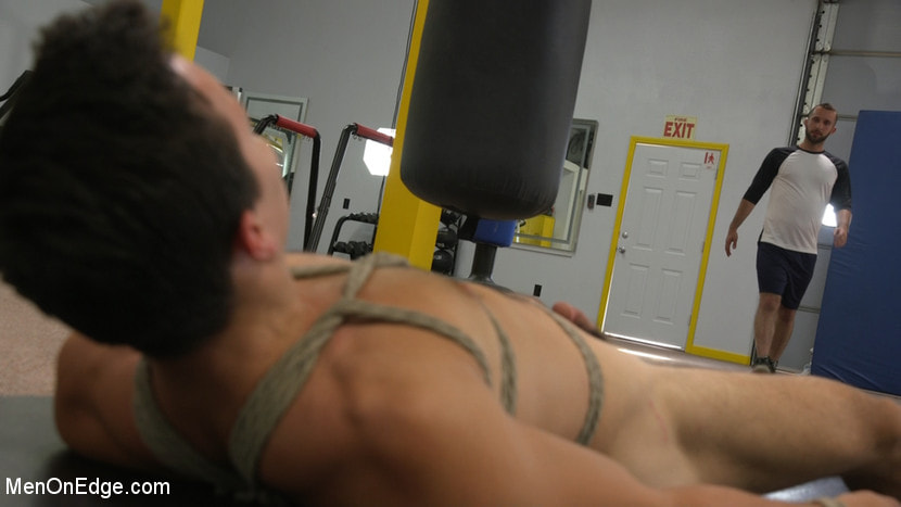 Hairy Hunk Shay Stone Gets Bound, Tickled, and Edged