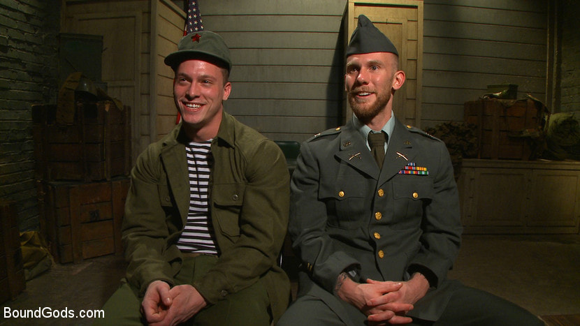 Enhanced Interrogation: Detained Stud Faces a Horny, Sadistic Agent