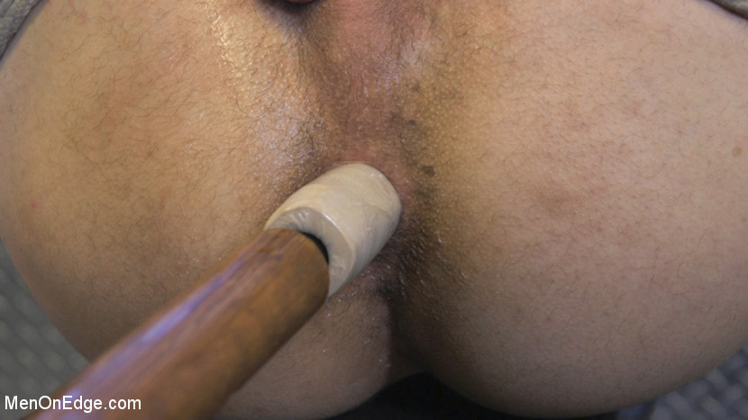 Tony Shore, Tied Up and Edged at the Gym