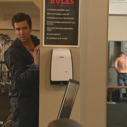 Hot Gym Stud Tormented and Fucked by the Creepy Handyman