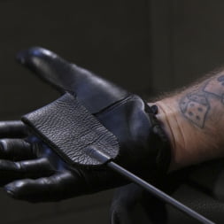 Leather God Trenton Ducati Dominates and Destroys Straight Stud