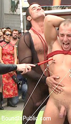Public Whore Doused with Piss on the Folsom Stage