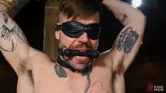 Vander Pulaski - TURTLE BOY: Buck Richards is fucked, flogged and bound in a metal cage and renamed Turtle Boy by Vander Pulaski | Picture (11)
