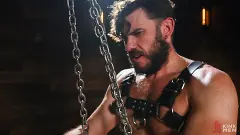 Vander Pulaski - TURTLE BOY: Buck Richards is fucked, flogged and bound in a metal cage and renamed Turtle Boy by Vander Pulaski | Picture (26)