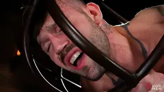 Vander Pulaski - TURTLE BOY: Buck Richards is fucked, flogged and bound in a metal cage and renamed Turtle Boy by Vander Pulaski | Picture (28)