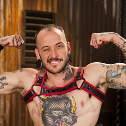 FTM Muscle Boy Gets Wet For The Gym